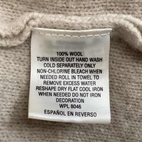 JM Collection Embellished Asymmetrical Wool Cardigan - PL - Picture 8 of 8